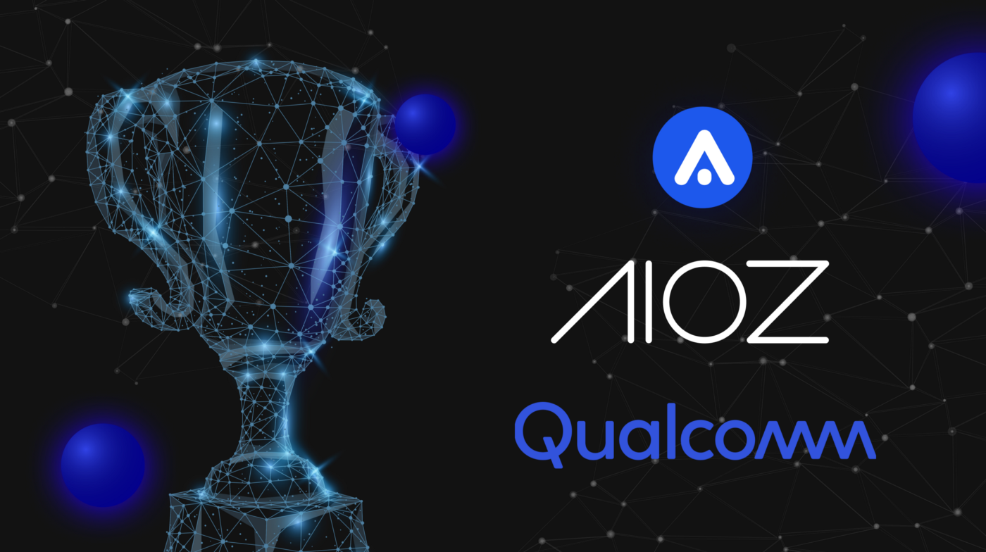 AIOZ Enters Qualcomm® Accelerator & Achieves 2nd Place @QVIC 2021