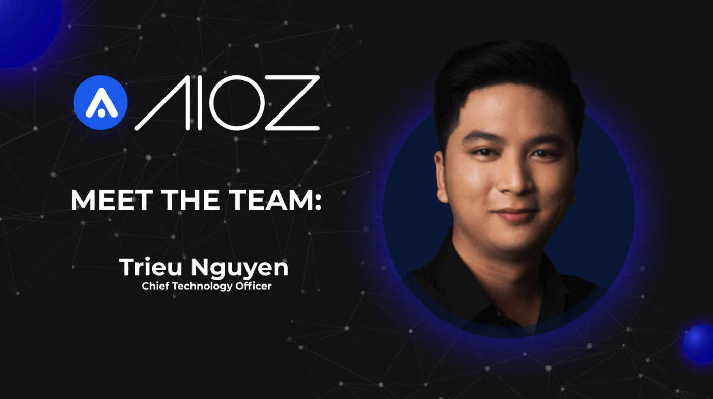 Meet the AIOZ team: Trieu Nguyen, Chief Technology Officer