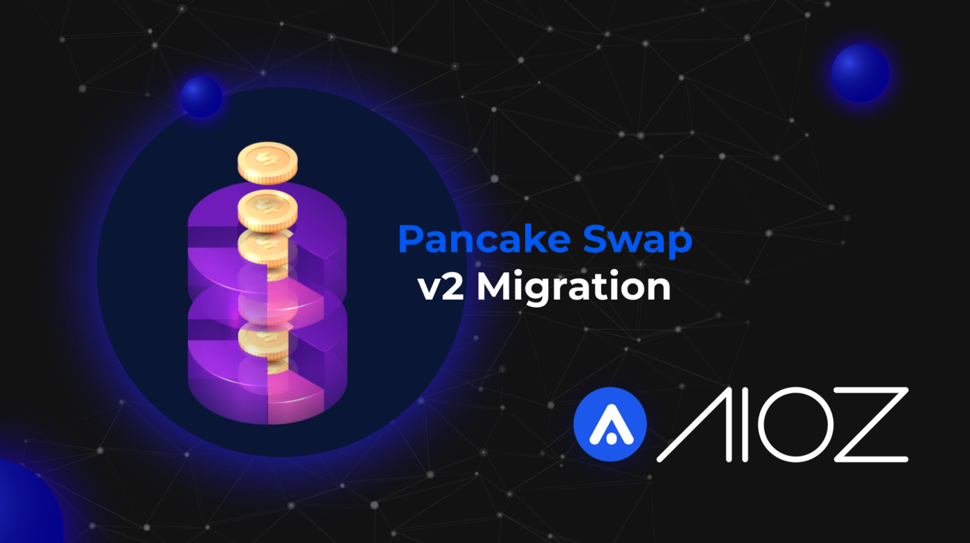 AIOZ Network: Pancake Swap v2 Migration Announcement