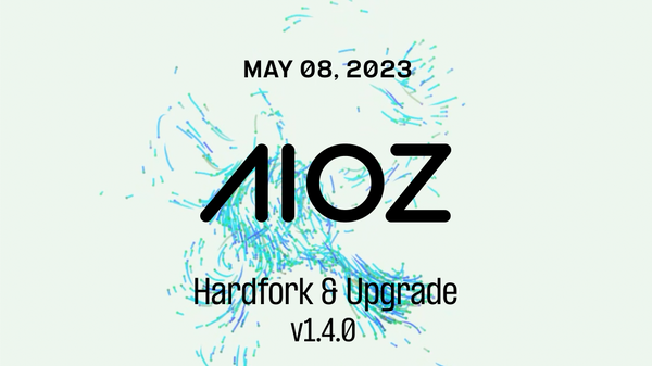 Overview of AIOZ Network Upgrade & Hardfork v1.4.0