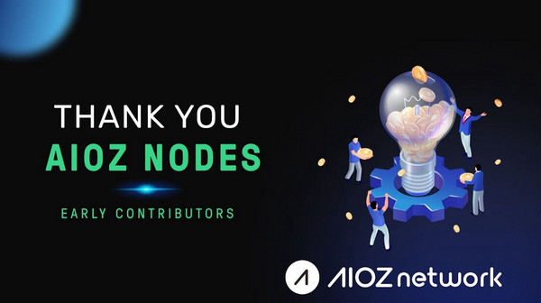 AIOZ Nodes Rewards Announcement